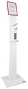 9127-01712-070-1S5 - Disinfectant pillar with plastic dispenser