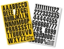 9218-03028 - Magnetic peel-off numbers and letters