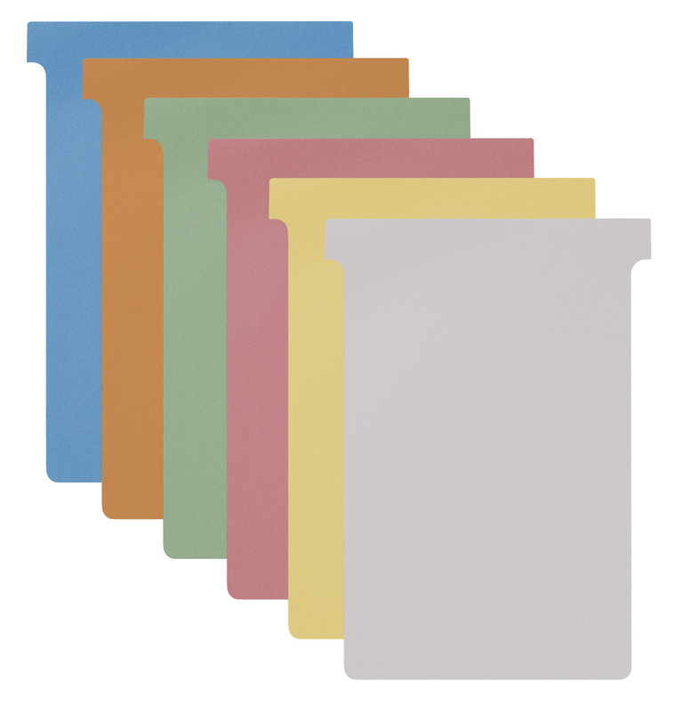 9096-00019 - T-Karten XL 6 Farben