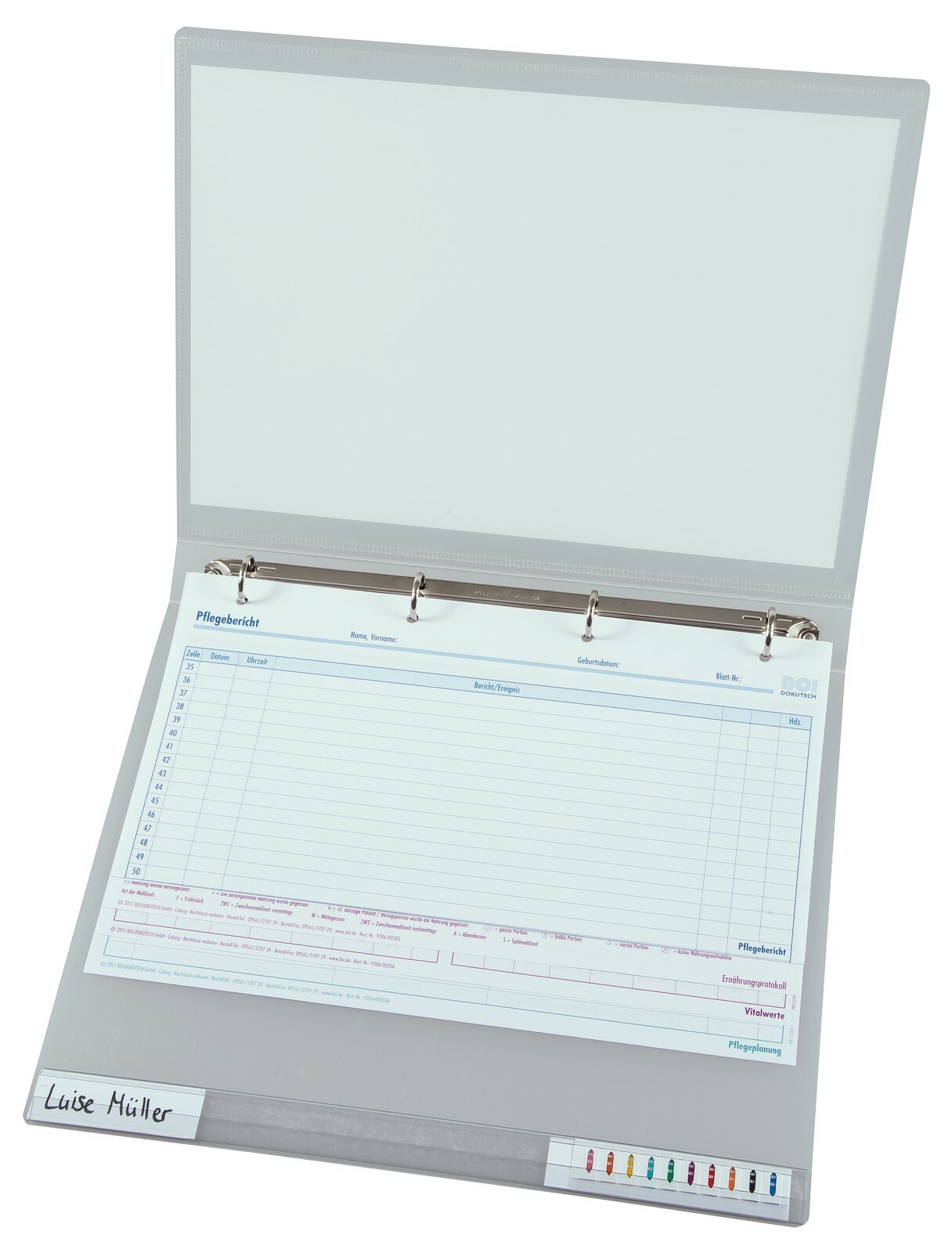 9108-01823 - Dokumentationsmappe Visio transparent 9108-01823 - Dokumentationsmappe Visio transparent