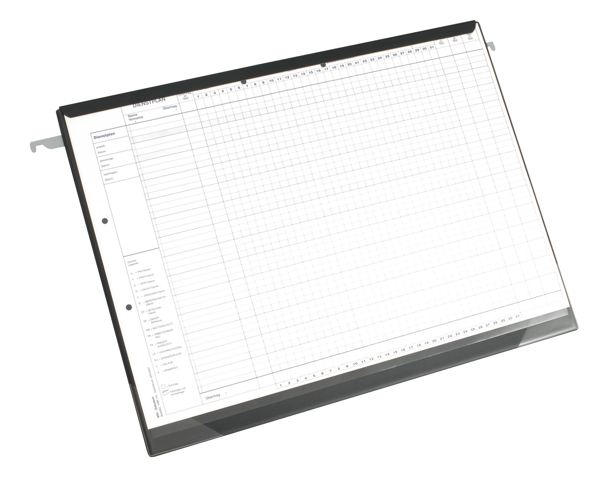 9208-00340 - Intensivkurventafel einzeln grau 9208-00340 - Intensivkurventafel einzeln grau