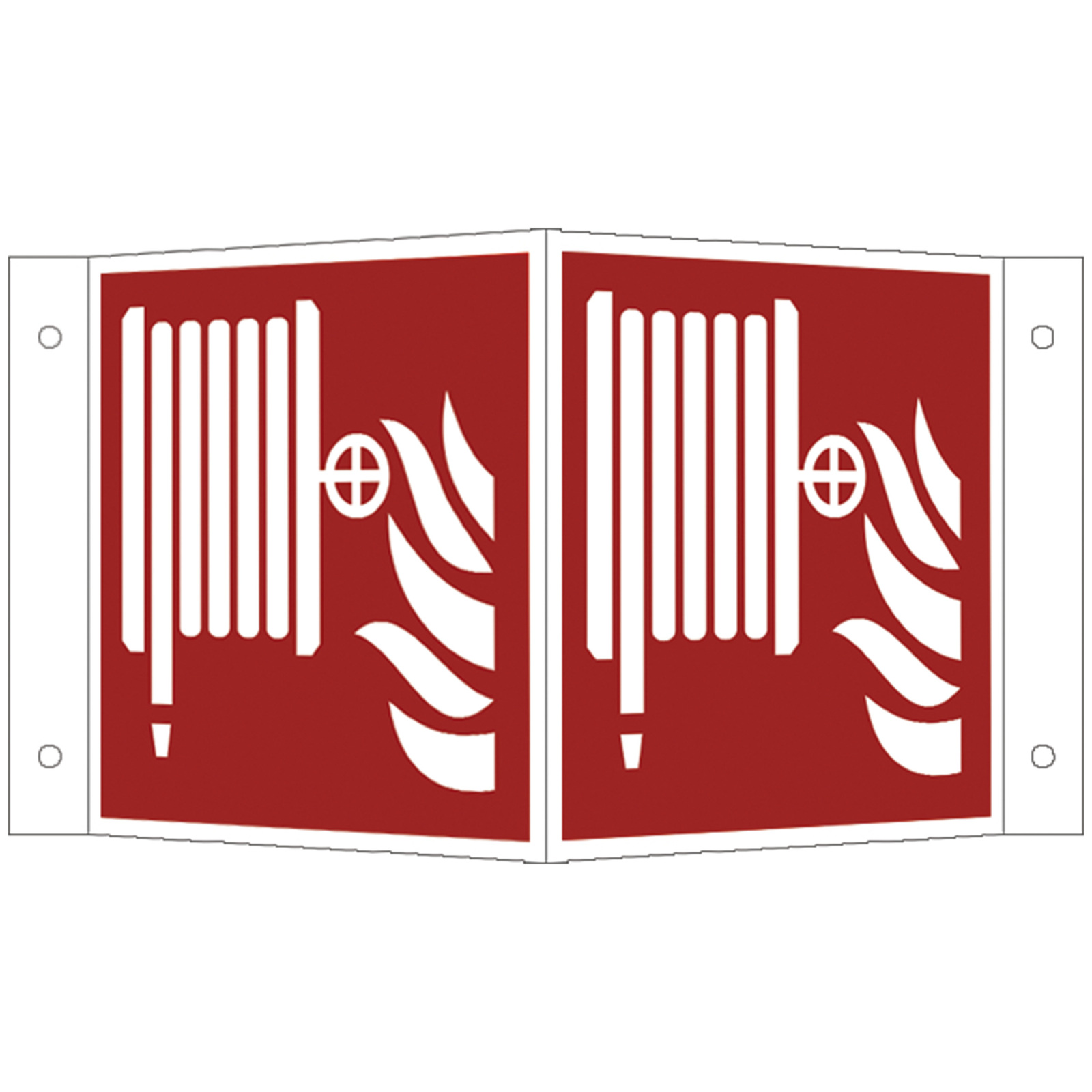 9225-13735-015 - Brandschutz-Winkelschild Loeschschlauch 9225-13735-015 - Brandschutz-Winkelschild Loeschschlauch