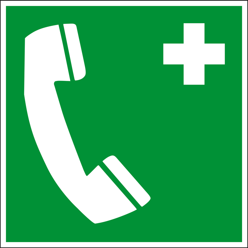 9225-14051-015 - Rettungsschild Notruftelefon