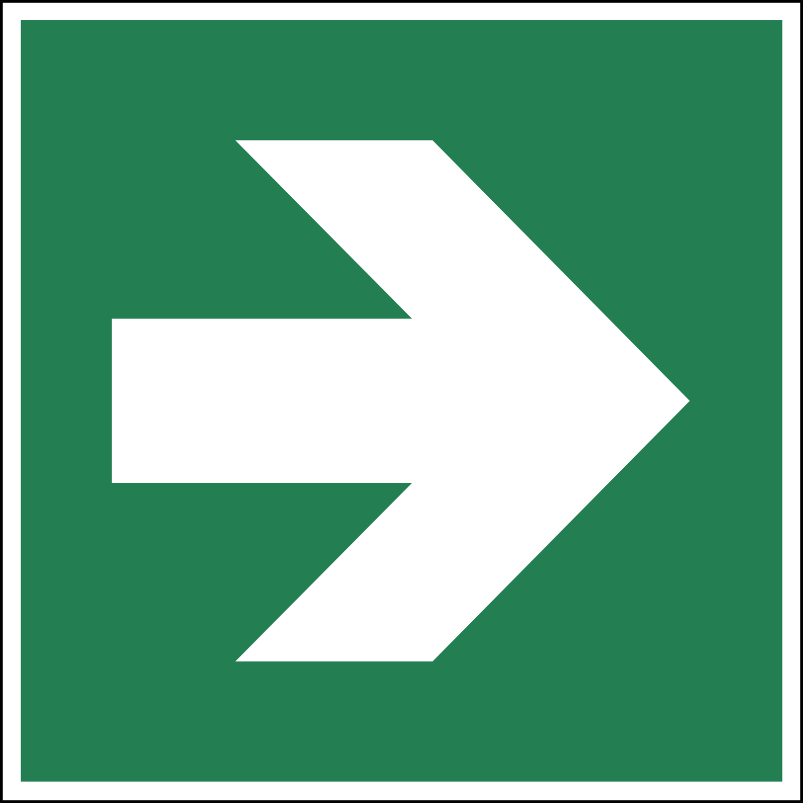 9225-14081-015 - Fluchtwegsschild Richtungsangabe linksrechts 9225-14081-015 - Fluchtwegsschild Richtungsangabe linksrechts