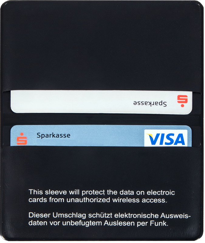 Preiswilli - Kreditkartenetui mit Folieneinlage Kreditkartentasche