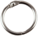 9015-00685 - Metallklappringe 19mm Durchmesser silber