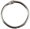 9015-00687 - Metallklappringe 32mm Durchmesser silber