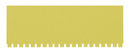 9086-00052 - Bezeichnungsschilder fuer Einstecktafel gelb