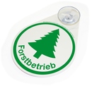 9108-02096-004 - Hinweisschild Forstbetrieb gruen
