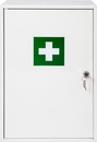 9127-00985 - Medikamentenschrank mit einem Einlegeboden geschlossen mit Schluessel