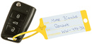 9219-00205 - pp key tag yellow