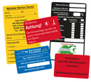 9220-00097 - Individuelle Kundendienstaufkleber auf Rolle