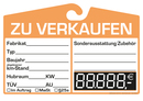 9220-00100 - Verkaufsschild digital orange