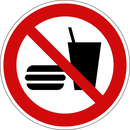 9225-10010-010 - Verbotsschild "Essen und Trinken verboten"