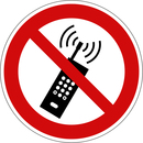9225-10070-010 - Verbotsschild "Mobilfunk verboten"