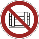 9225-10100-020 - Verbotsschild "Nichts abstellen oder lagern"