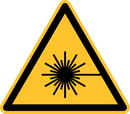 9225-12100-010 - Warnschild "Warnung vor Laserstrahl"