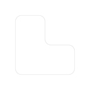 9225-20010-070 - Stellplatzmarker L-Stueck weiss