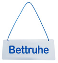 SON 030 - Patienten-Hinweis-Schild Bettruhe