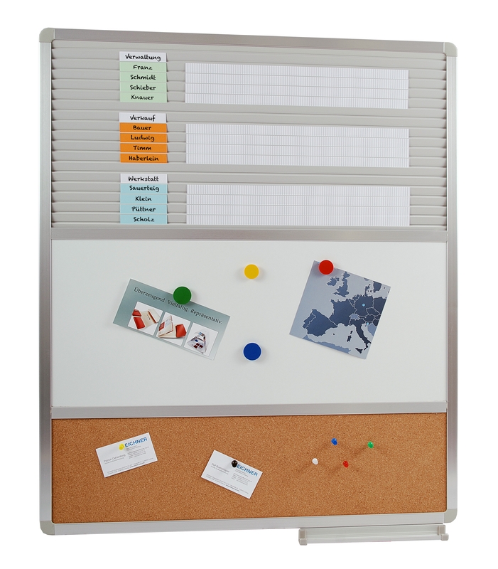 9089-00374 - Universal multifunctional boards plug whiteboard pin light-grey