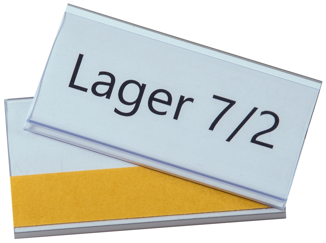 Self adhesive label holder EICHNER Ihr Spezialist für