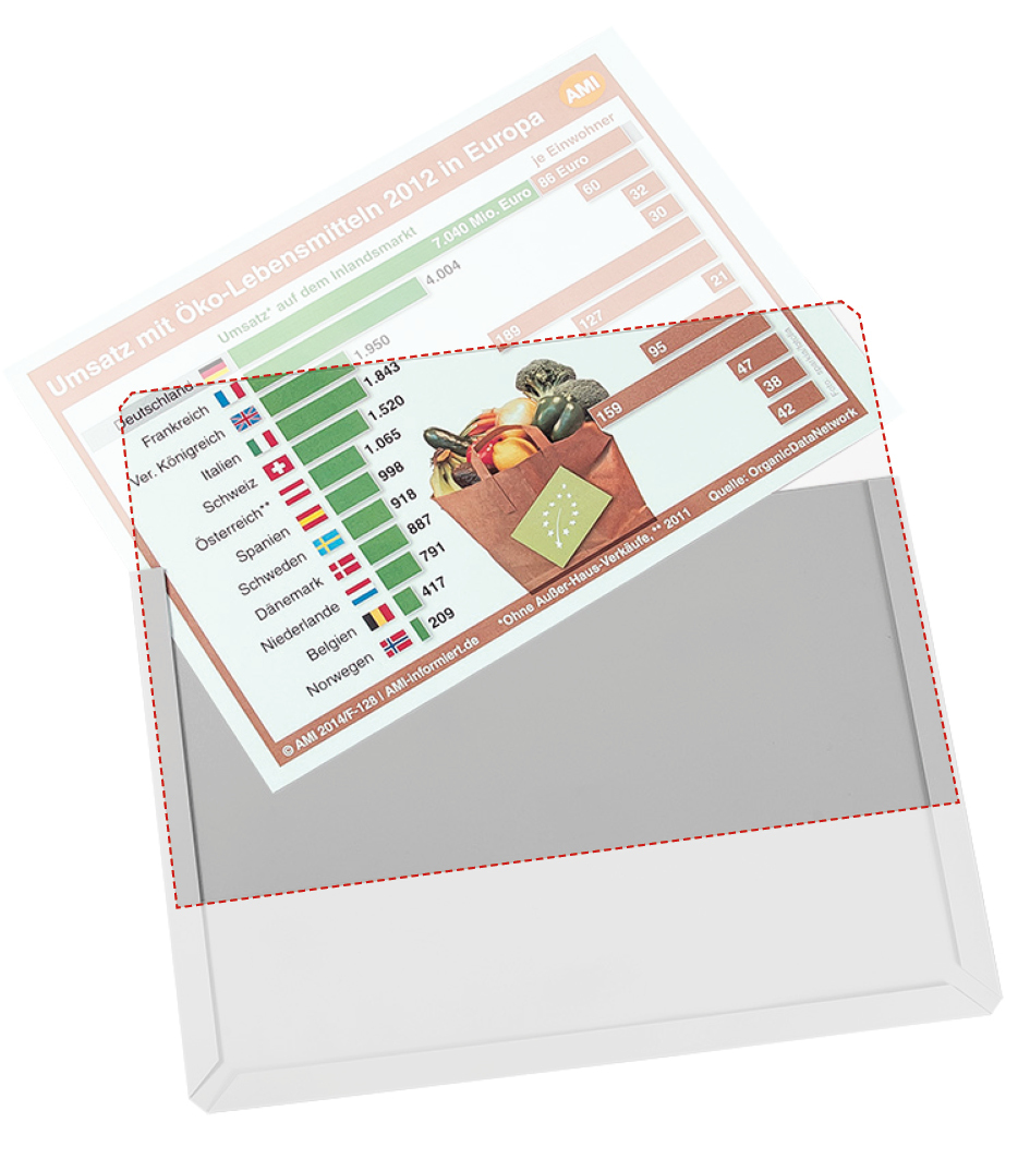 9218-03819 - Cover film for magnetic pouch transparent 9218-03819 - Cover film for magnetic pouch transparent