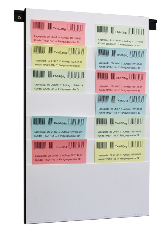 9219-02211 - Document planning board for DIN A3 + A4 6 slots white