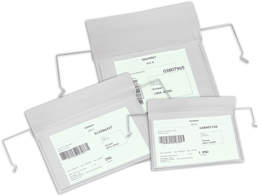 9219-10009 - Wire hanger pocket with cover overview 9219-10009 - Wire hanger pocket with cover overview