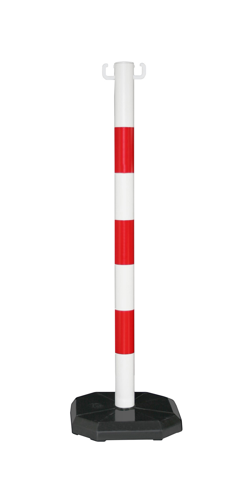 9225-18004-300 - Barrier post with weight red-white