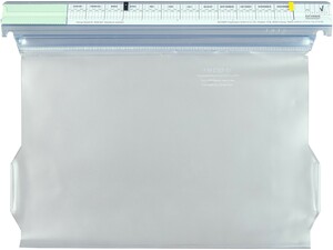 9031-00095 - Organiser pocket visimap DIN A4 across 2 suspension rails transparent