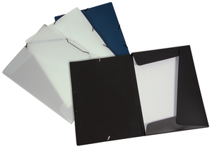 9038-00739 - Flap folder with elastic bands A4 Overview colored