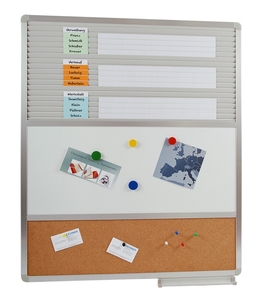 9089-00374 - Universal multifunctional boards plug whiteboard pin light-grey