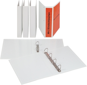 9312-01000 - PP presentation ring binder 2 and 4-ring system