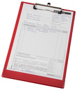 9015-00534 - Clipboard with hook-eye red
