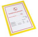 9015-00595-040 - Self adhesive magnetic frame single yellow