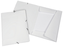 9038-00741 - Flap folder with elastic bands A4 transparent