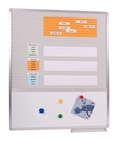 9089-00375 - Universal multifunctional boards plug whiteboard light-grey