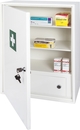 9127-00986 - Medical and emergency cabinet with two shelves white
