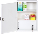 9127-00985 - Medical and emergency cabinet with a shelf open