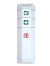 9127-01107 - Help Kit big fire extinguisher+defi+first aid kits white