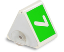 9218-00792A - Roof sign with number with suction cup green