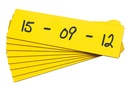 9218-02362 - Magnetic storage label yellow
