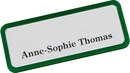 9218-03008 - Plastic name badge green