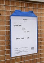 9218-03027 - Magnetic document pocket at mesh