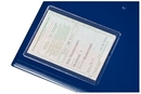 9218-04002 - Self-adhesive pocket for registration document