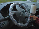 9219-00753 - Steering wheel cover foil handle grey