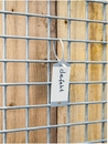 9219-00775 - Material tag grey at mesh crate