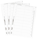 9219-00821 - Blank-sheet for EICHNER Name badges with metallic surface