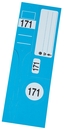 9219-00952 - Guide Number Light key tag set blue
