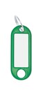 9219-01383-030 - Keyring with ring single green